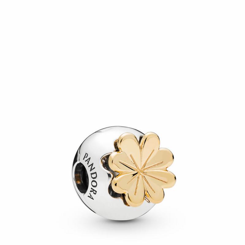 Pandora Shine™ Shining Clover Charm Ireland - Pandora Shine/Sterling Silver/Cubic Zirconia - 807529B